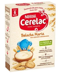 قیمت خرید فروش سرلاک (غذای کمکی کودک) نستله با غلات و بیسکویت 250 گرمی Nestle Cerelac Maria Cookies Infant Cereal