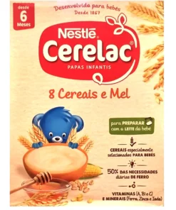 قیمت خرید فروش سرلاک کودک نستله با غلات و عسل 250 گرمی Nestle Cerelac with 8 Cereals and Honey