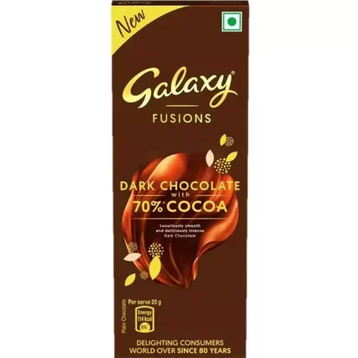 قیمت خرید فروش شکلات تلخ 70% گالکسی 56 گرمی Galaxy Dark Chocolate 70%