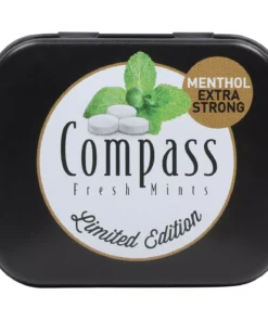 قیمت خرید فروش قرص خوشبوکننده دهان کامپس بدون شکر با طعم نعناع تند 14 گرمی Compass Fresh Mints Menthol Extra Strong