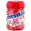 قیمت خرید فروش آدامس منتوس بدون شکر با طعم توت فرنگی 60 گرمی Mentos Pure Fresh Strawberry Aroma