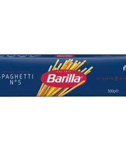 قیمت خرید فروش اسپاگتی باریلا 5.N ایتالیایی با گندم دوروم - 500گرمی Barilla N.5 Spaghetti