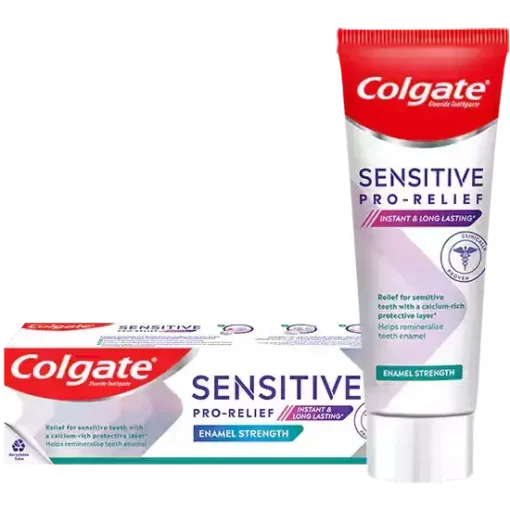 خمیردندان کلگیت سنستیو تقویت مینای دندان 75 میل Colgate Sensitive Pro-Relief Enamel Strength Toothpaste