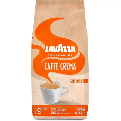 قیمت خرید فروش دانه قهوه لاوازا کافه کرما گوستوسو 1 کیلویی Lavazza Caffe Crema Gustoso Coffee Beans