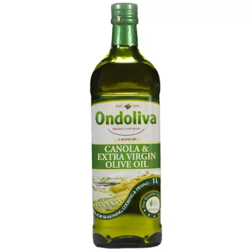 قیمت خرید فروش روغن زیتون فرابکر و کانولا اسپانیایی اندولیوا 1 لیتری Ondoliva Canola & Extra Virgin Olive Oil