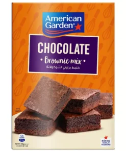 قیمت خرید پودر کیک آماده امریکن گاردن براونی 500 گرمی American Garden Chocolate Brownie Mix