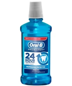 قیمت خرید فروش دهان شویه اورال بی پرو اکسپرت 24 ساعته 500 میل Oral-B Pro-Expert 24-Hour Protection Fresh Mint Mouthwash