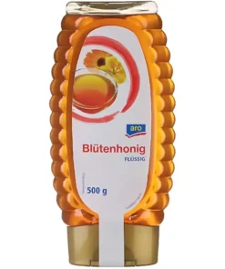 قیمت خرید فروش عسل آلمانی شکوفه گلهای آرو 500 گرمی Aro Blutenhonig Flussig