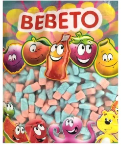 خرید پاستیل میوه ای ببتو طرح نوشابه 1 کیلویی Bebeto Fruit Flavor Soft Candy