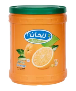 قیمت خرید فروش پودر شربت ریحان با طعم پرتقال 900 گرمی Reihan Orange Instant Flavor Drink