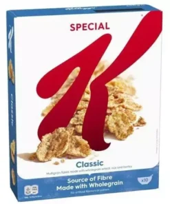 قیمت خرید فروش کورن فلکس -غلات صبحانه کلاگز اسپشیال کی کلاسیک اصل 300 گرمی Kellogg’s Special K Classic Multigrain Flakes