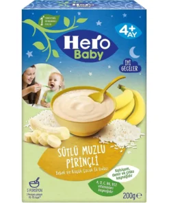 قیمت خرید فروش سرلاک هرو بیبی برنج و موز 200 گرمی Hero Baby Sutlu Muzlu Pirincil