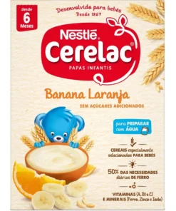 قیمت خرید فروش سرلاک کودک نستله حاوی پرتقال، موز و غلات 250 گرمی Nestle Cerelac Banana & Orange Cereal