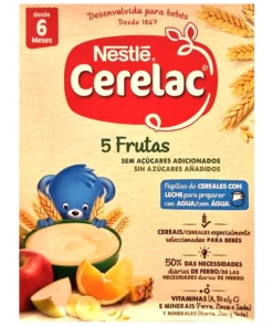 قیمت خرید فروش سرلاک کودک ۵ میوه نستله 250 گرمی Nestle Cerelac 5 Fruits Cereal
