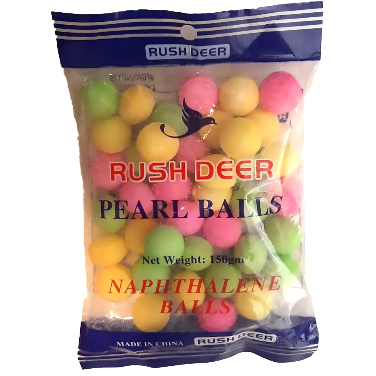 نفتالین رنگی خوشبو کننده راش دیر 150 گرمی Rush Deer Naphthalene Balls 1 قیمت خرید فروش نفتالین رنگی خوشبو کننده راش دیر 150 گرمی Rush Deer Naphthalene Balls