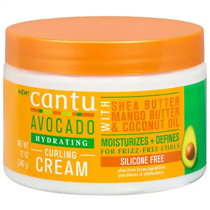 کرم فر کننده و موج ساز مو کانتو آواکادو 340 گرمی Cantu Avocado Curling Cream 1 قیمت و خرید کرم فر کننده و موج ساز مو کانتو آواکادو 340 گرمی Cantu Avocado Curling Cream