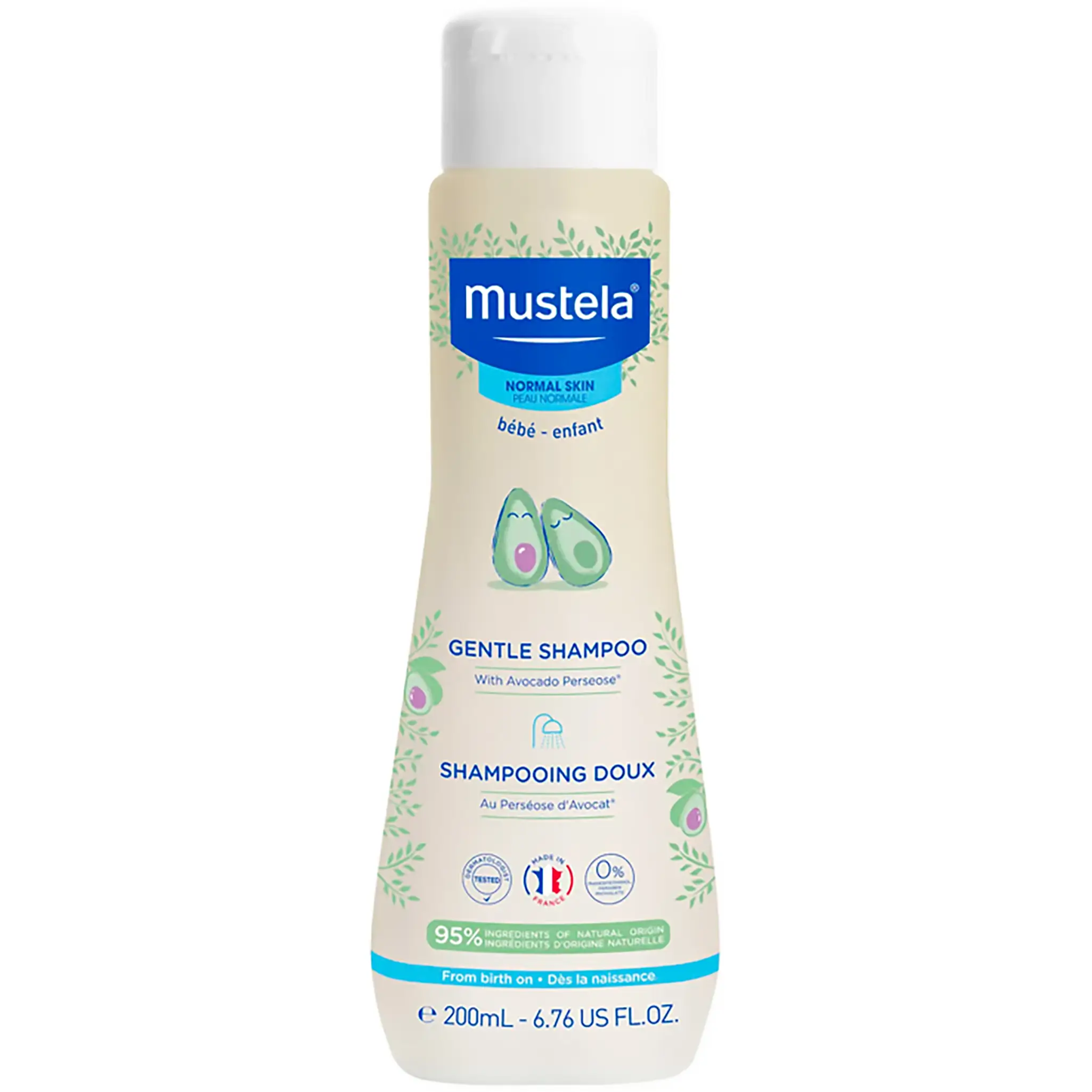 شامپو سر ملایم کودک موستلا فرانسوی 200میل Mustela Gentle Shampoo 1 قیمت خرید فروش شامپو سر ملایم کودک موستلا فرانسوی 200میل Mustela Gentle Shampoo
