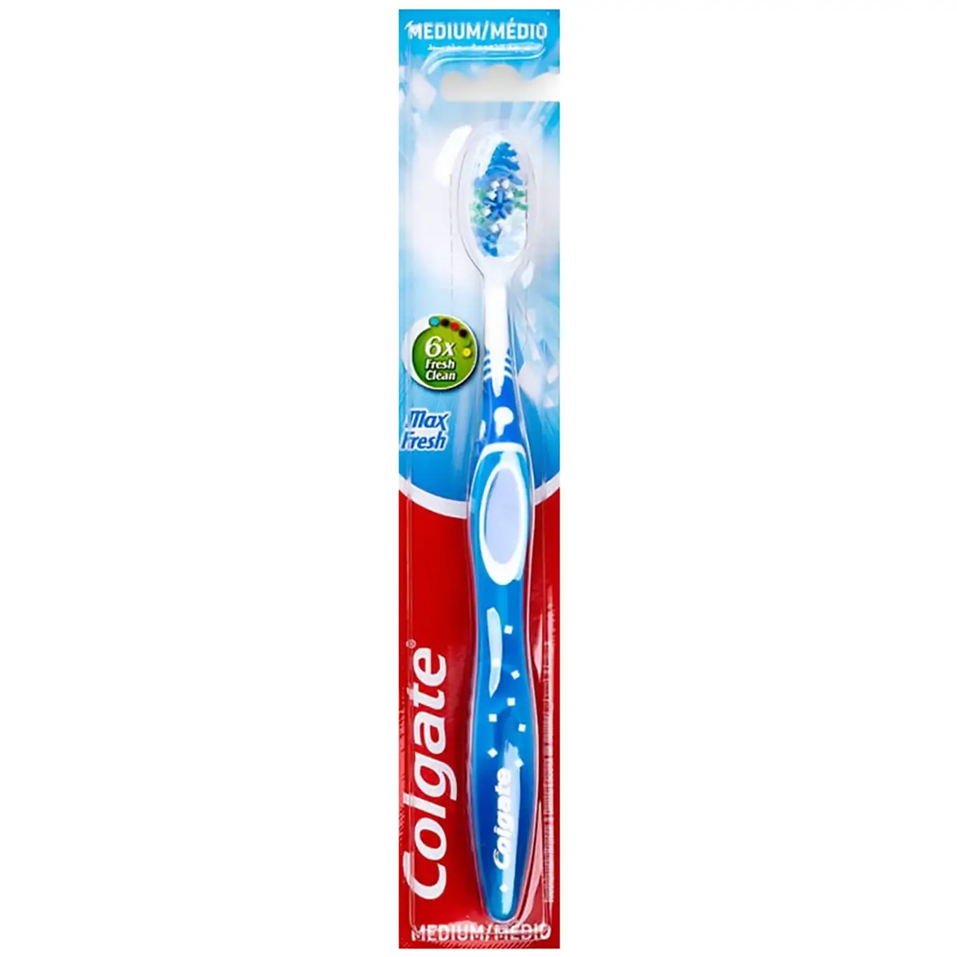 مسواک کلگیت مکس فرش با نرمی متوسط (آبی) Colgate Max Fresh Medium Toothbrush 1 قیمت خرید فروش مسواک کلگیت مکس فرش با نرمی متوسط (آبی) Colgate Max Fresh Medium Toothbrush