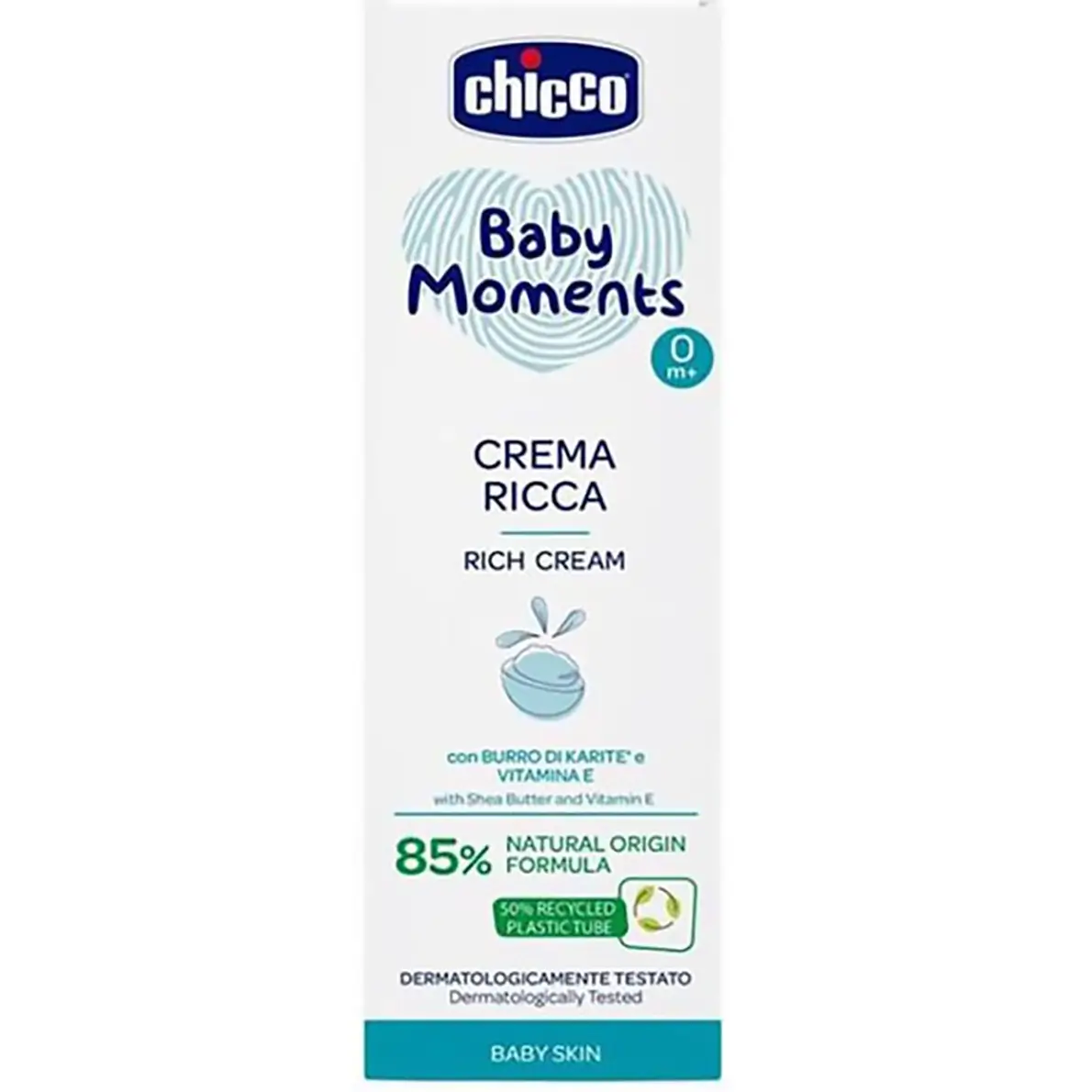 کرم گیاهی کودک چیکو ریچ کرم 100 میل Chicco Baby Moments Rich Cream 1 قیمت خرید فروش کرم گیاهی کودک مدل ریچ کرم چیکو 100 میل Chicco Baby Moments Rich Cream