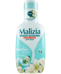 قیمت خرید فروش شامپو بدن (شاور ژل) مالزیا یک لیتری Toning Tonificante Malizia Shower Gel White Antibacterial Doccia Gel