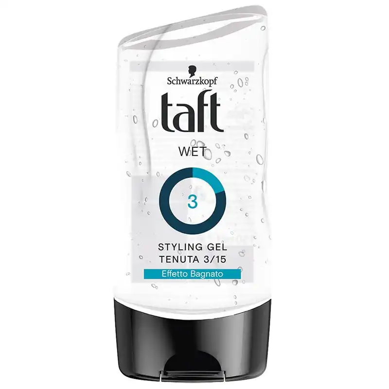 ژل حالت دهنده مو تافت مدل مرطوب کننده شماره 3- 150 میل Taft Wet Styling Gel 1 خرید ژل حالت دهنده مو تافت مدل مرطوب کننده (وت) شماره 3- 150 میل Taft Wet Styling Gel
