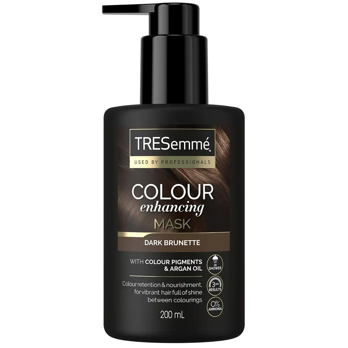 ماسک تثبیت رنگ مو ترزمه (ترزمی) مدل دارک برونت (خرمایی) 800 میل TRESemme Colour Enhancing Hair Mask Dark Brunette 1 خرید ماسک تثبیت رنگ مو ترزمه (ترزمی) مدل دارک برونت (خرمایی) 800 میل TRESemme Colour Enhancing Hair Mask Dark Brunette