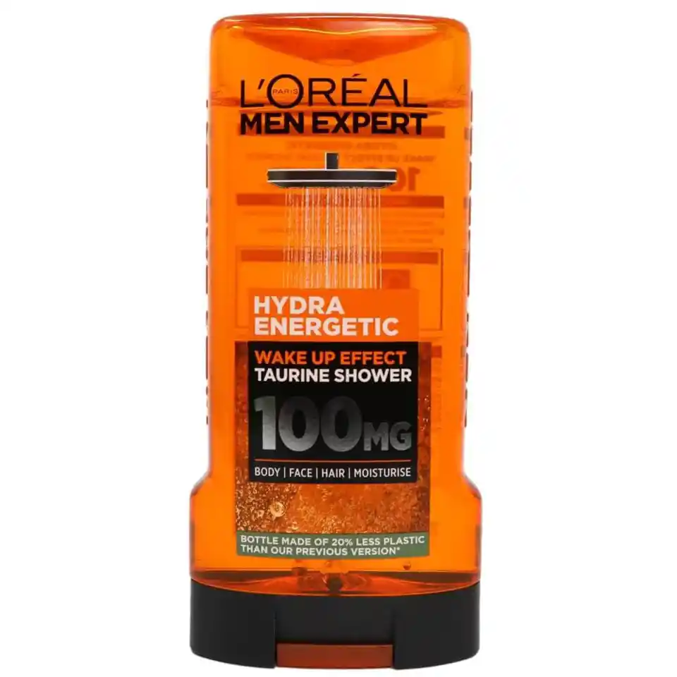 شامپوی آبرسان سر و بدن مردانه لورال مدل هیدرا انرژتیک 300 میل L'Oreal Men Expert Shower Gel Hydra Energetic 1 خرید شاور ژل و شامپوی آبرسان سر و بدن لورال مردانه مدل هیدرا انرژتیک 300 میل L'Oreal Men Expert Shower Gel Hydra Energetic