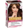 رنگ مو زنانه لورال اکسلنس شماره 4.15 قهوه ای شکلاتی Loreal Excellence No Ammonia-free Triple Care Colour 3 خرید رنگ مو زنانه لورال اکسلنس شماره 4.15 قهوه ای شکلاتی Loreal Excellence No Ammonia-free Triple Care Colour
