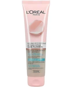 قیمت و خرید اسکراب (لایه بردار) با عصاره گل رز و لوتوس لورال 150 میل L'Oréal Paris Rare Flowers Refining Scrub with Rose & Lotus