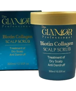 اسکراب (لایه بردار) پوست سر بیوتین و کلاژن گلامور، ضد خشکی و شوره 300 میل GLAMOR Professional Biotin Collagen SCALP SCRUB 5 قیمت و خرید اسکراب (لایه بردار) پوست سر بیوتین و کلاژن گلامور، ضد خشکی و شوره 300 میل GLAMOR Professional Biotin Collagen SCALP SCRUB