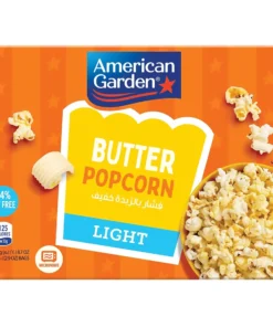 Alternative view of پاپ‌کورن کره‌ای رژیمی و کم‌چرب آمریکن گاردن 240 گرمی American Garden Butter Popcorn Light American Garden Butter LIGHT Popcorn