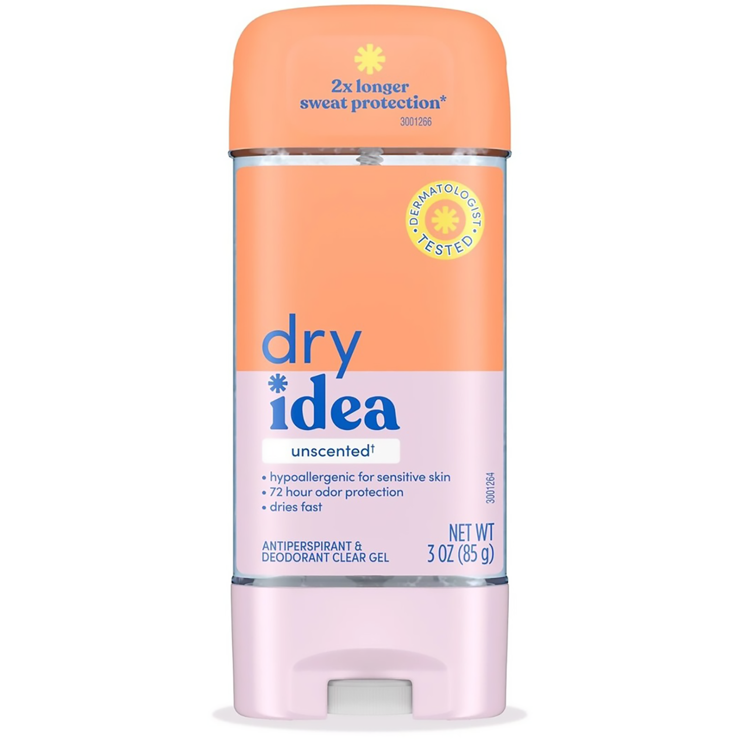ژل ضد تعریق و دئودورانت شفاف و بدون بو درای آیدیا 85 گرمی Dry Idea Unscented Antiperspirant & Deodorant Clear Gel 1 قیمت و خرید ژل ضد تعریق و دئودورانت شفاف و بدون بو درای آیدیا 85 گرمی Dry Idea Unscented Antiperspirant & Deodorant Clear Gel
