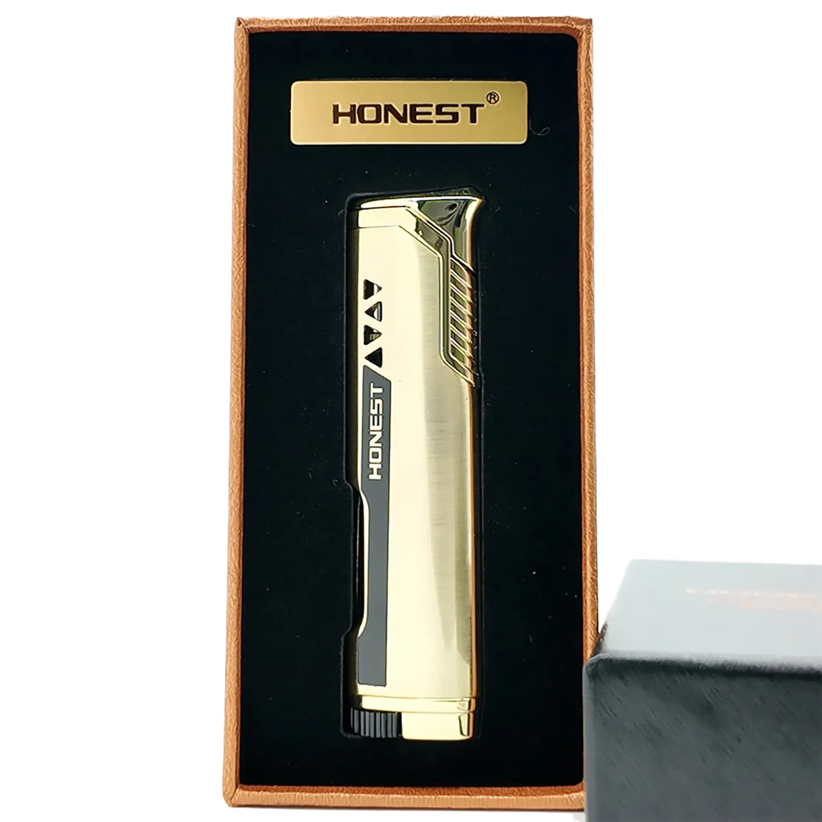 فندک اتمی هانست طلایی مدل LIHN-1597 4 قیمت و خرید فندک اتمی هانست طلایی مدل LIHN-1597