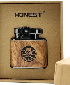 فندک آنست (هانست) بنزینی طرح چوب مدل LIHN-1709 7 قیمت و خرید فندک آنست (هانست) مدل LIHN-1709