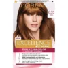 رنگ مو لورآل شماره ۶.۳۵ قهوهای کهربایی روشن L'Oreal Triple Care Hair Color 6.35 Light Amber 3 قیمت و خرید رنگ مو لورآل شماره ۶.۳۵ قهوهای کهربایی روشن L'Oreal Triple Care Hair Color 6.35 Light Amber