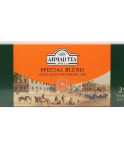 خرید چای سیاه کیسه‌ای ارل گری احمد اسپشیال بلند با طعم برگاموت (ترنج) 25 ساشه Ahmad Tea London Special Blend Earl Grey