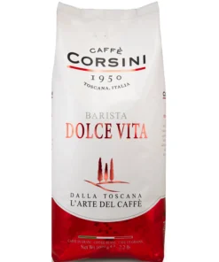 خرید دانه قهوه ۷۰٪ روبوستا کورسینی 1کیلویی Corsini 1950 Barista Dolce Vita