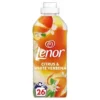 نرم کننده لباس لنور رایحه مرکبات و گل شاهپسند سفید با ماندگاری ۷ روزه 858میل Lenor Citrus & White Verbena Fabric Conditioner 5 قیمت و خرید نرم کننده لباس لنور رایحه مرکبات و گل شاهپسند سفید با ماندگاری ۷ روزه Lenor Citrus & White Verbena Fabric Conditioner