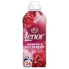 نرم کننده لباس لنور رایحه غنی از یاس و توتهای قرمز با ماندگاری ۷ روزه 858میل Lenor Jasmine & Red Berries Fabric Conditioner 4 قیمت و خرید نرم کننده لباس لنور رایحه غنی از یاس و توتهای قرمز با ماندگاری ۷ روزه Lenor Jasmine & Red Berries Fabric Conditioner