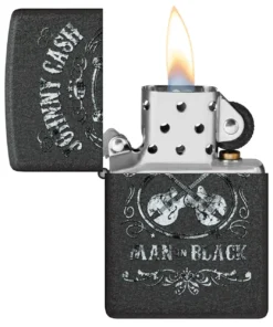 فندک زیپو Zippo 48989 Johnny Cash Man in Black Design 5 قیمت و خرید فندک زیپو Zippo 48989 Johnny Cash Man in Black Design