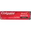 خمیر دندان کلگیت مکس وایت زغالی سفید کننده قوی 75 میل Colgate Max White Charcoal Toothpaste 2 خرید و قیمت خرید خمیر دندان کلگیت زغالی Max White اصل ۷۵ میلسفیدکننده قوی Colgate Max White Charcoal Toothpaste 75ml