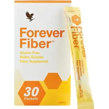 پودر مکمل فوراور فیبر برای لاغری، یبوست، سلامت روده، کاهش قند 30 ساشه Forever Fiber water soluble fiber supplement 1 خرید و قیمت فوراور فایبر مکمل فیبر محلول برای لاغری و یبوست 30 ساشه Forever Fiber water soluble fiber supplement