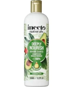 قیمت و خرید شامپو تغذیه کننده مو اینکتو مدل آووکادو رفع خشکی و وز 500 میل Inecto Naturals Avocado Shampoo