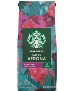 خرید و قیمت پودر قهوه استارباکس 100%عربیکا کافه ورونا دارک رست ۱۱۳۰ گرم Starbucks Ground Coffee Dark Roast Caffe Verona