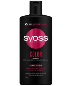 قیمت و خید شامپو آلمانی سایوس تثبیت رنگ 440 میل Syoss shampoo Color Tsubaki Blossom