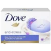 پن و صابون صورت و بدن داو آرامشبخش و مرطوبکننده پوست با رایحه بابونه آبی و جو دوسر 106گرم Dove Anti-Stress Beauty Bar 3 قیمت و خرید داو پن شستشو و زیبایی آرامشبخش و مرطوبکننده پوست Dove Anti-Stress Beauty Bar