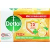 صابون آنتیباکتریال دتول نارنجی با رایحه مرکبات 100 گرم Dettol Antibacterial Fresh Soap 3 قیمت و خرید صابون آنتیباکتریال دتول نارنجی 100 گرم Dettol Antibacterial Fresh Soap