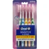 خرید مسواک اورال بی Sensitive and Gums بسته ۵ عددی (Extra Soft) فوق نرم اورال بی Oral-B Sensitive and Gums Everyday Care 3 قیمت و خرید خرید مسواک اورال بی Sensitive and Gums بسته ۵ عددی (Extra Soft) اصل هند | مسواک فوق نرم اورال بی Oral-B Sensitive and Gums Everyday Care