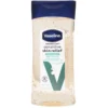 روغن بدن ژلی وازلین ۲۰۰ میل تسکیندهنده و براقکننده Vaseline Sensitive Skin Relief Body Gel Oil 2 قیمت و خرید روغن بدن ژلی وازلین ۲۰۰ میل تسکیندهنده و براقکنندهVaseline Sensitive Skin Relief Body Gel Oil