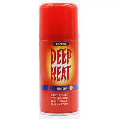 خرید اسپری دیپ هیت اصل ضد درد عضلانی 150 میل Deep Heat 1 قیمت و خرید خرید اسپری دیپ هیت اصل ضد درد عضلانی 150 میل Deep Heat